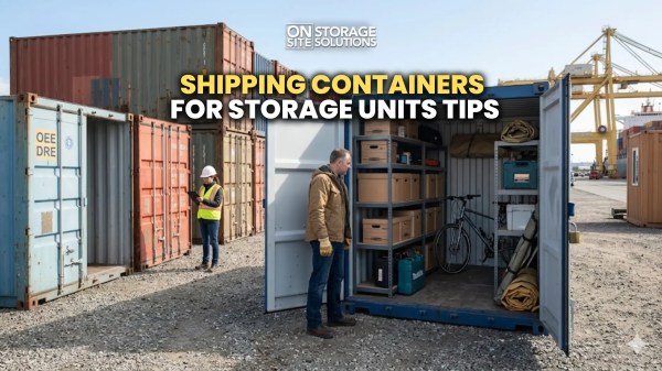 Shipping Containers for Storage Units Tips
